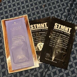 Alterna Caviar Anti-Aging Hair Masque and STMNT Gel Set